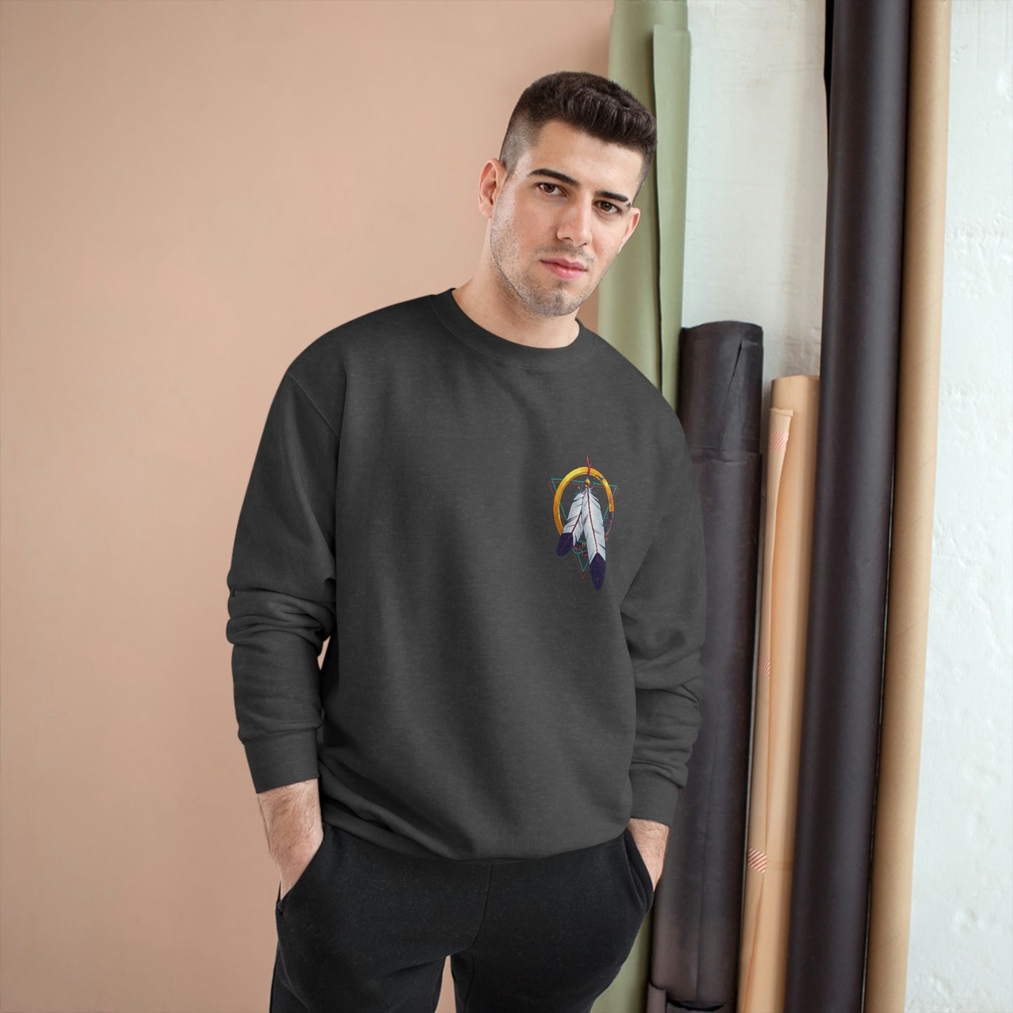 Futuristic Native American Champion Sweatshirt