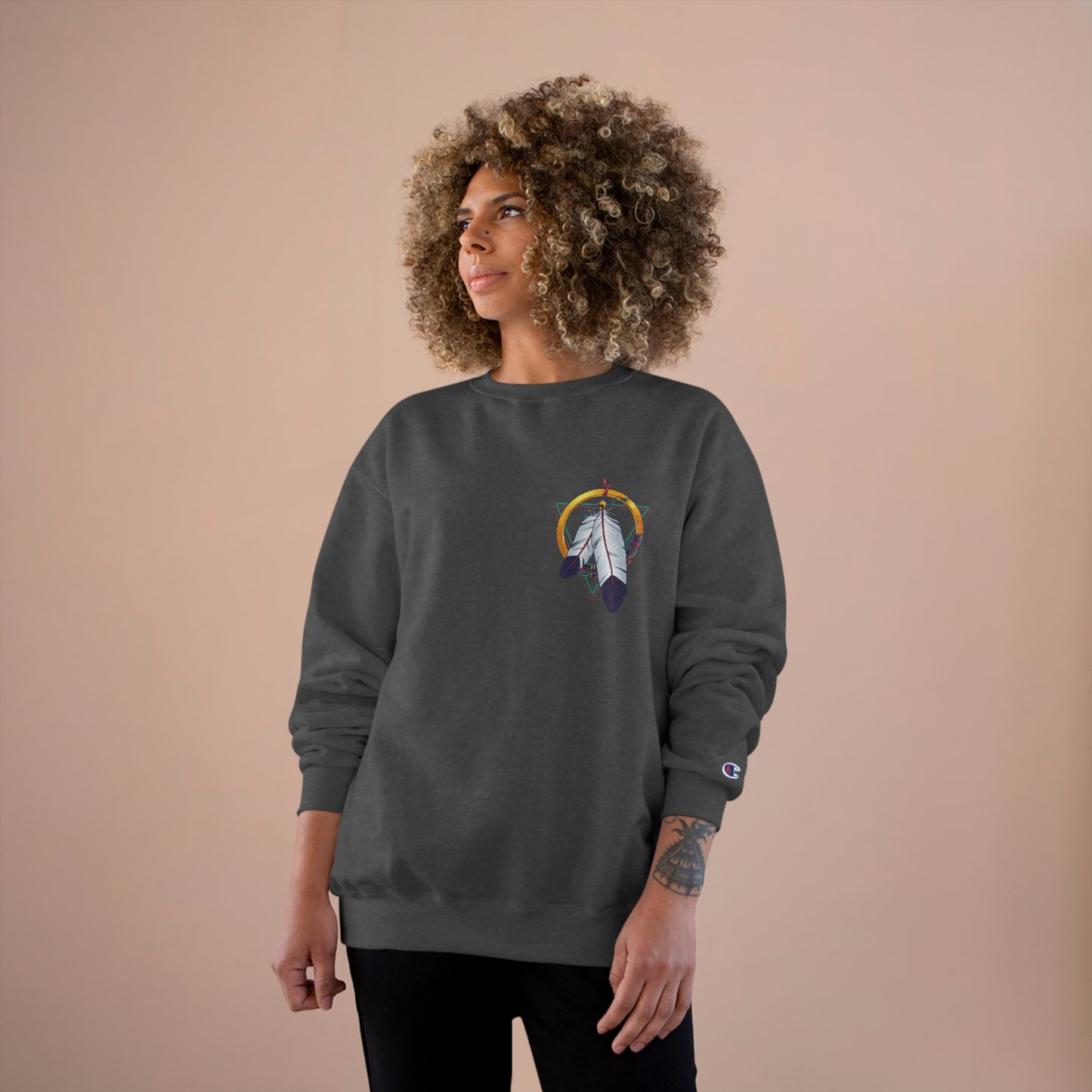 Futuristic Native American Champion Sweatshirt