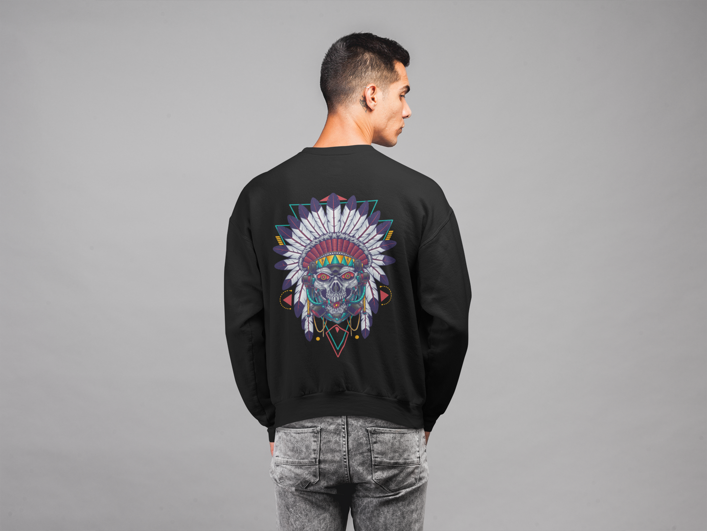 Futuristic Native American Champion Sweatshirt