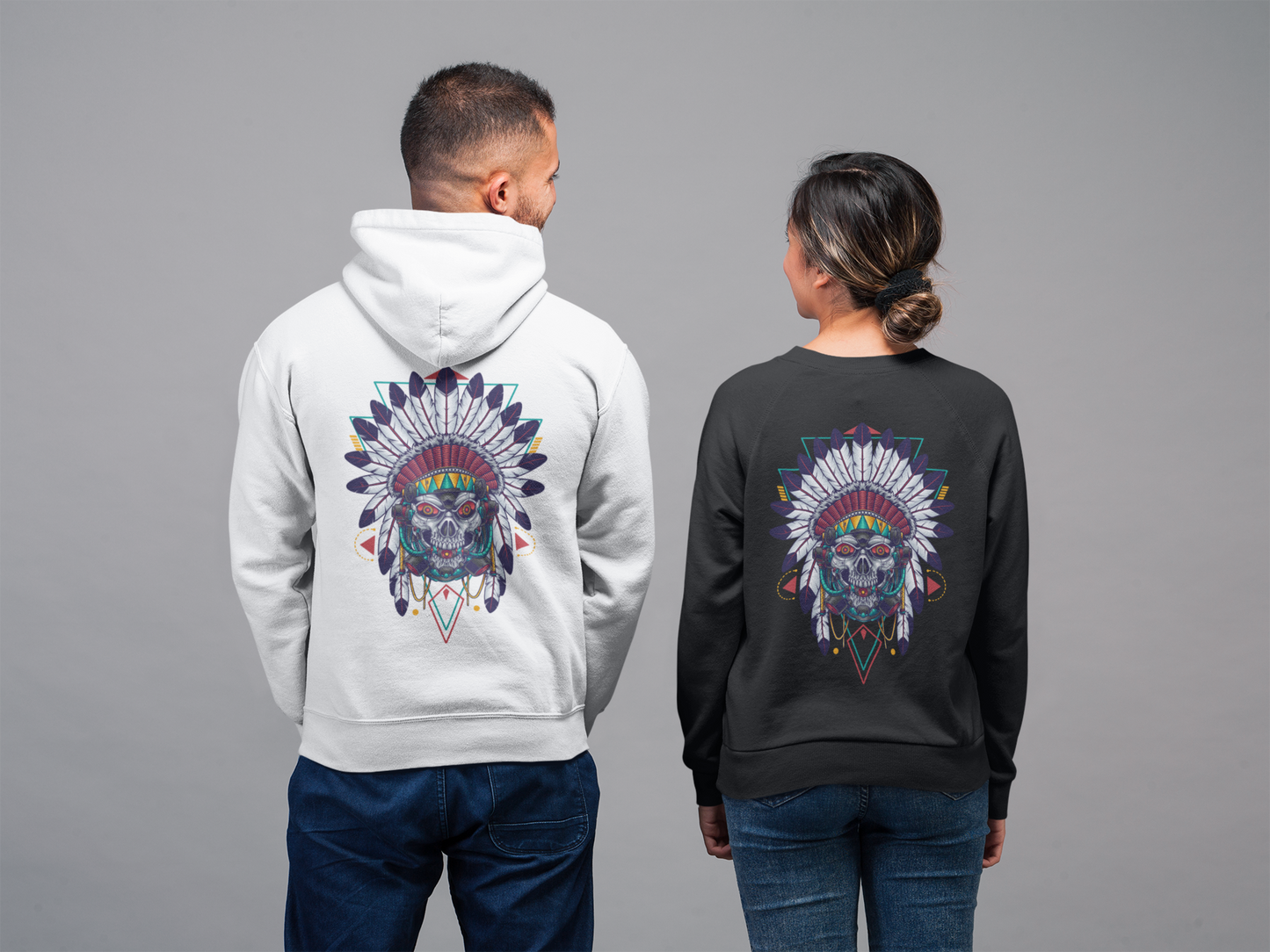 Futuristic Native American Champion Sweatshirt